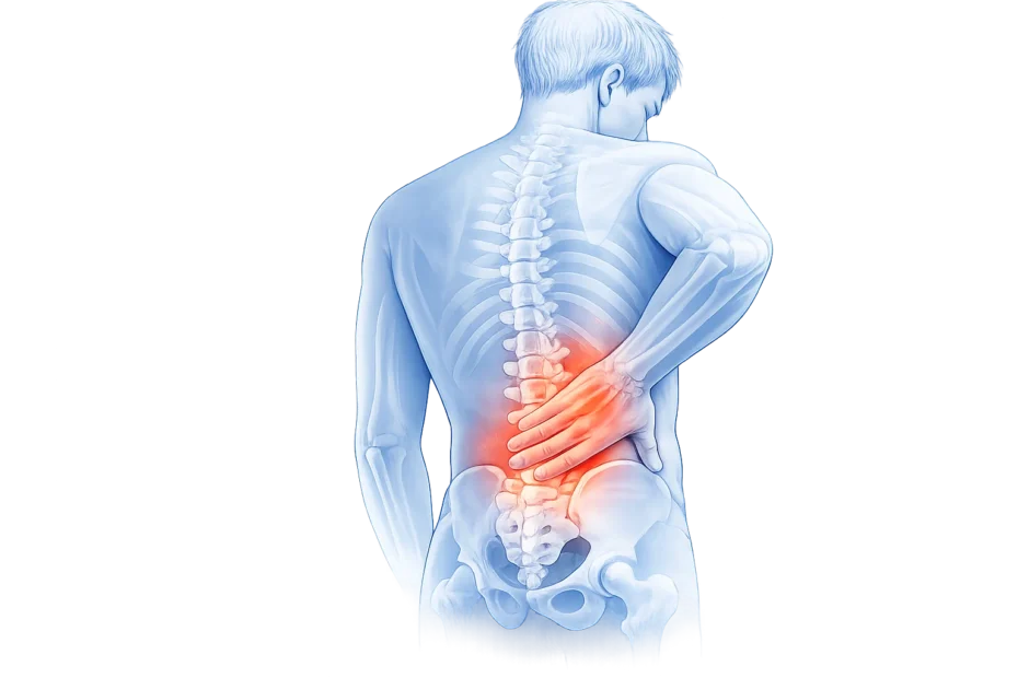 ont i ländrygg och höft